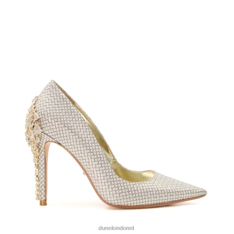 vrouwen R6DFZ525 Audley tin Dune London Pumps met juweel-stiletto