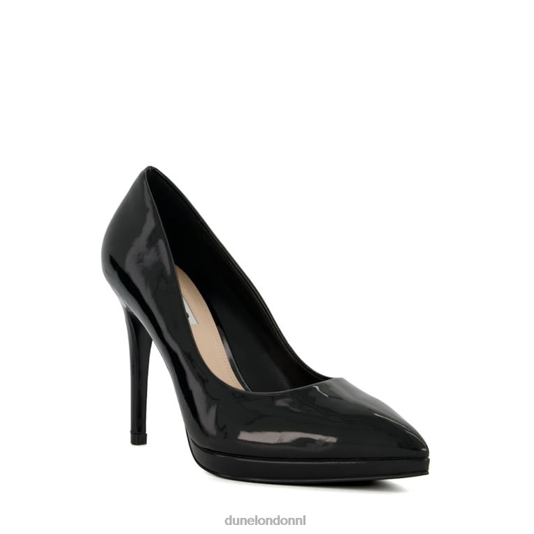 vrouwen R6DFZ87 bexley zwart Dune London pumps met puntneus