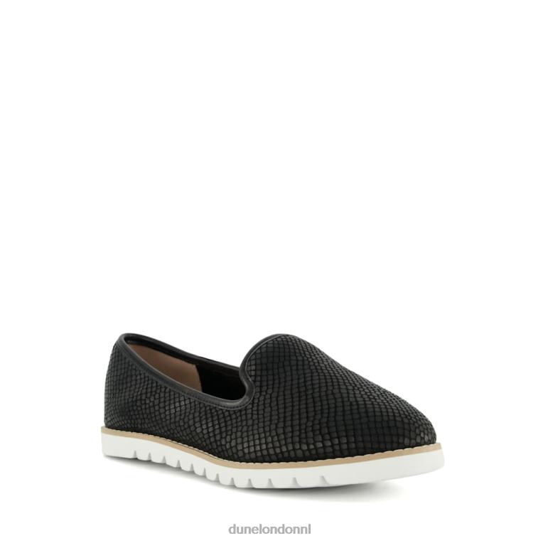 vrouwen R6DFZ121 galjoen zwart Dune London Casual loafers met schoenzool - Klik op de afbeelding om het venster te sluiten