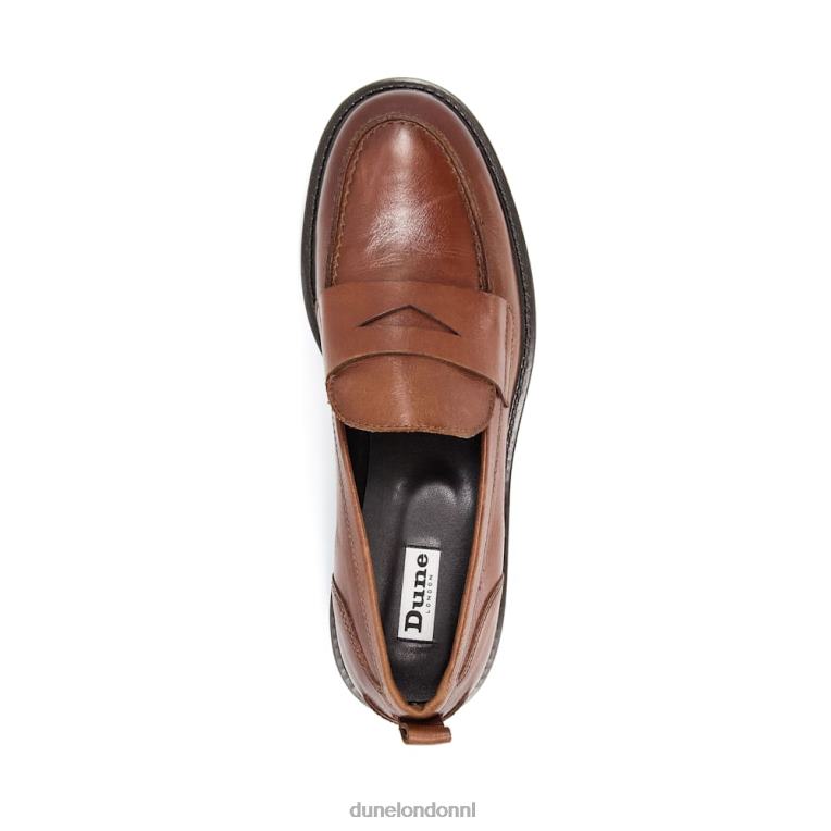 vrouwen R6DFZ312 geen bruinen Dune London Penny-loafers