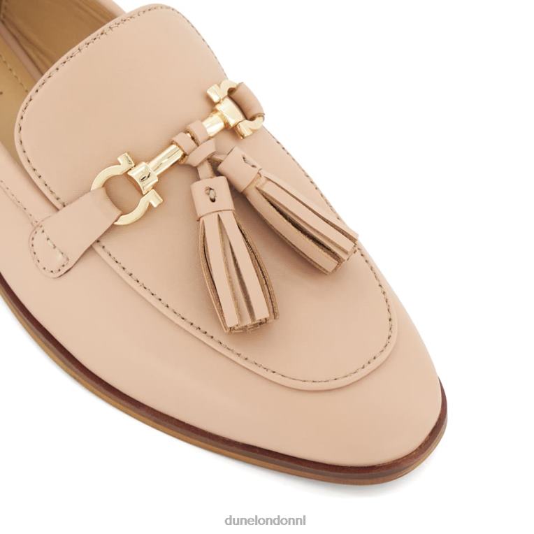 vrouwen R6DFZ412 giada blozen Dune London Loafers met trens-kwastjes