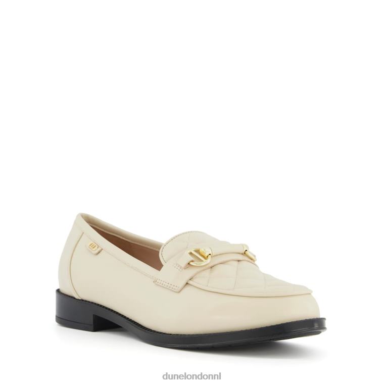 vrouwen R6DFZ539 glynne room Dune London Loafers met gewatteerde trensversiering