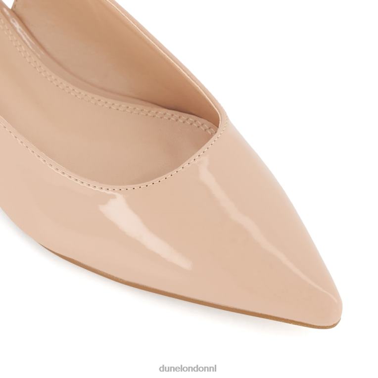 vrouwen R6DFZ335 caramello blozen Dune London ballerina's met slingback