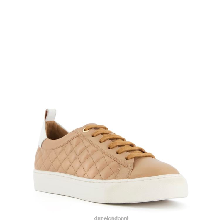 vrouwen R6DFZ534 draaikolken kameel Dune London sneakers met veters