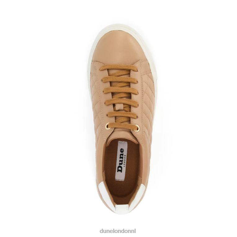 vrouwen R6DFZ534 draaikolken kameel Dune London sneakers met veters