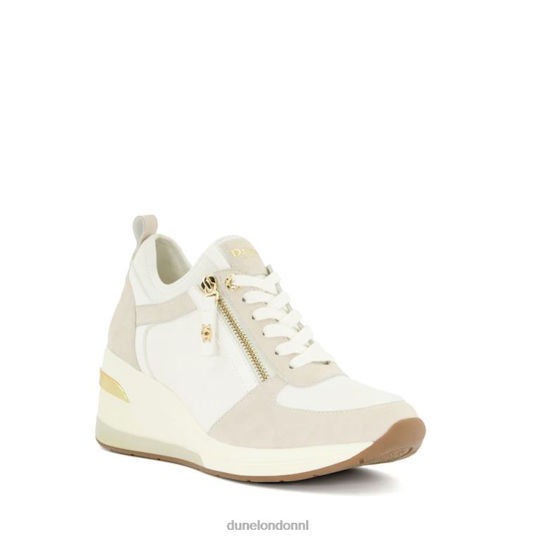 vrouwen R6DFZ591 eilin room Dune London Sneakers met sleehak en veters