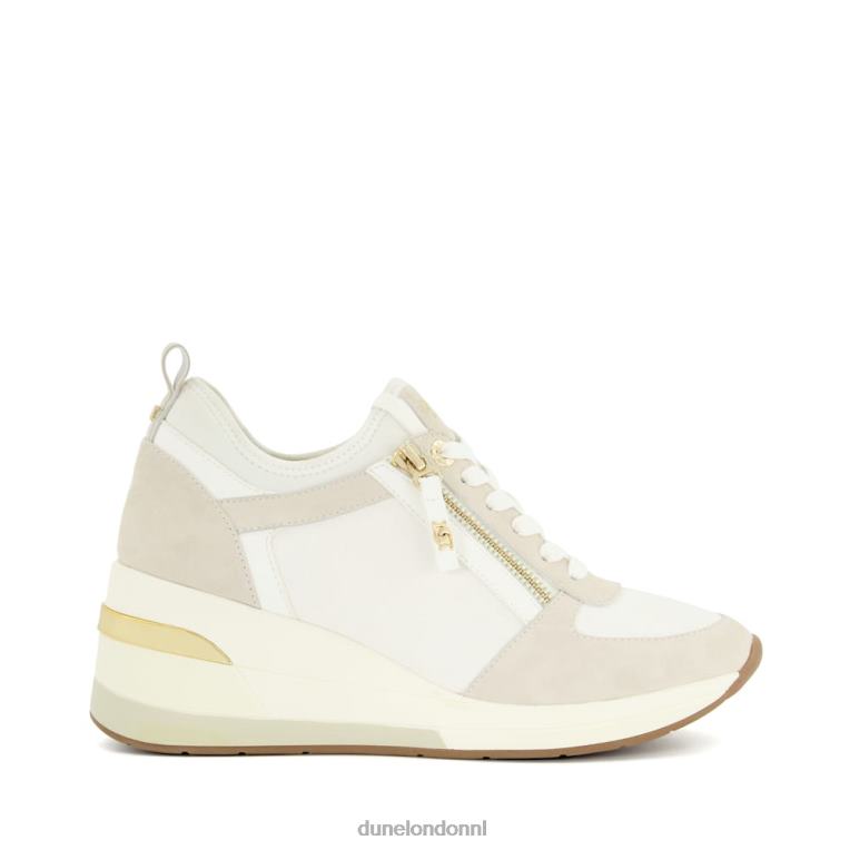 vrouwen R6DFZ591 eilin room Dune London Sneakers met sleehak en veters