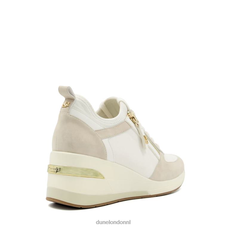 vrouwen R6DFZ591 eilin room Dune London Sneakers met sleehak en veters